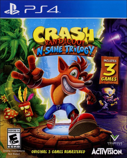 Crash Bandicoot N. Sane Trilogy Ps4