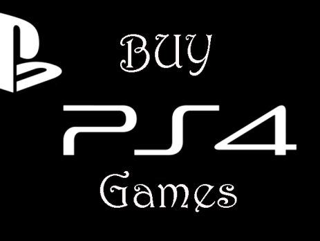 buy PS4 games