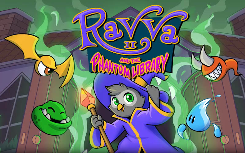 A Pixelated Fun Adventure Awaits in Ravva and the Phantom Library